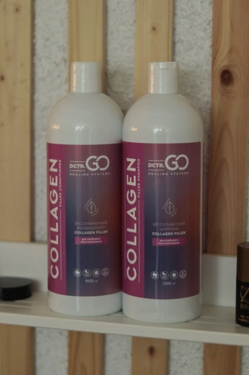 Dctr.Go. Набор для волос шампунь и кондиционер с коллагеном 1000 мл+1000 мл в Ставрополе