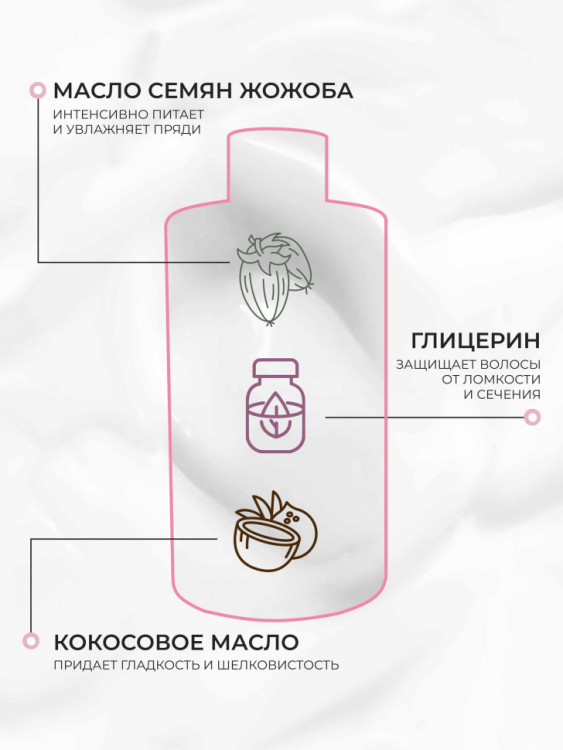 OLJE Кондиционер  глубокое увлажнение для любого типа волос, 450 мл в Ставрополе