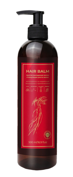 Бальзам для волос с корейским женьшенем и золотом 500 мл в Ставрополе