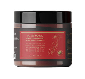 Маска для волос с корейским женьшенем и золотом 500 мл
