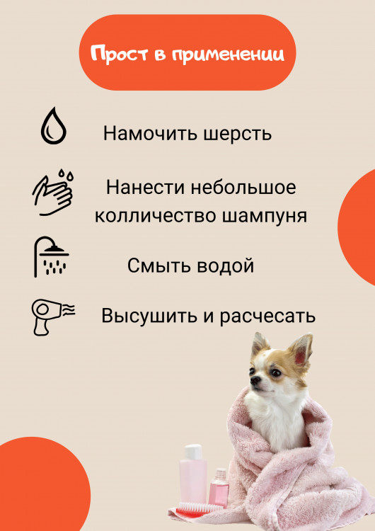 Dctr.Go Шампунь-бальзам для животных  Sнampoo Therapy "Мультиуход" 250 ml в Ставрополе