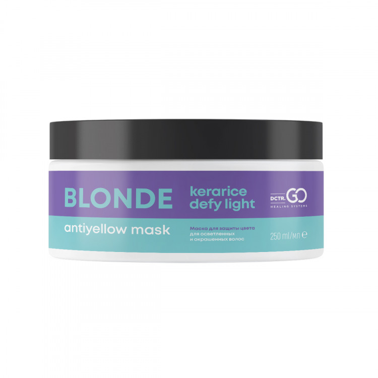 Блонд маска для защиты цвета Kerarice Defy Lidht Dctr.Go 250мл в Ставрополе